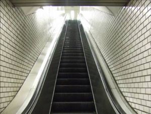 Reinigung von Rolltreppen