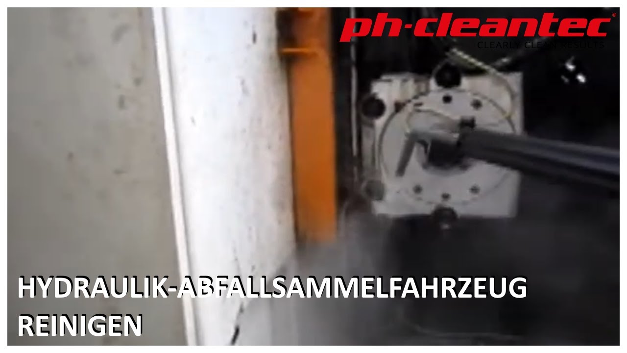 Videos 21 Hydraulik-Abfallsammelfahrzeug reinigen